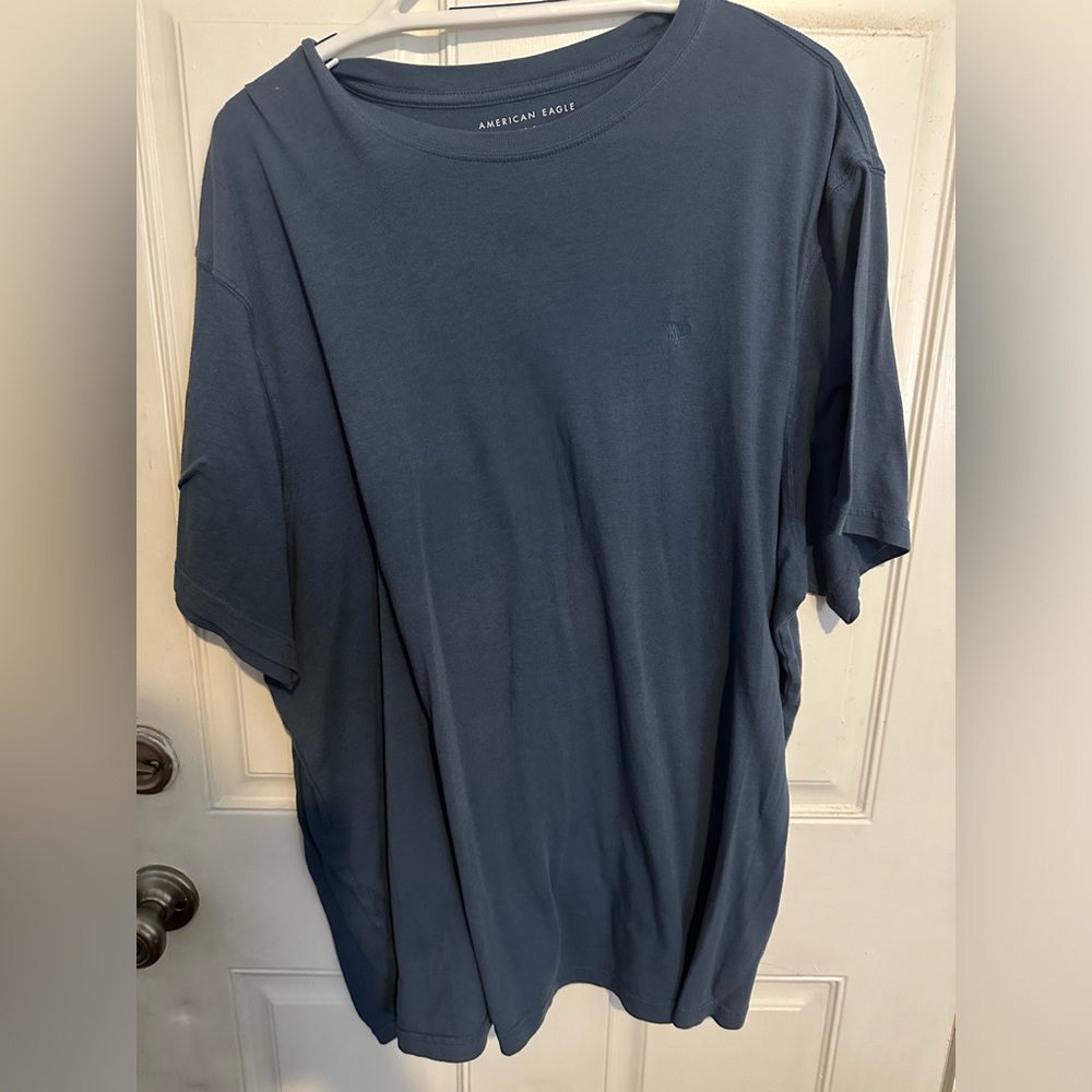Men’s Blue American Eagle T-Shirt 3X